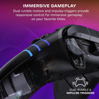 Turtle Beach Afterglow Wave Wired RGB Gaming Controller for Xbox & PC | Xbox Series X|S. Xbox One. Customizable RGB Lighting. 2 Mappable Buttons. Hall-Effect Hair Triggers. Audio Controls