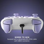 Turtle Beach REACT-R Wired Game Controller – Officially Licensed for Xbox Series X & S. Xbox One. and Windows 10|11 PC's – White & Purple