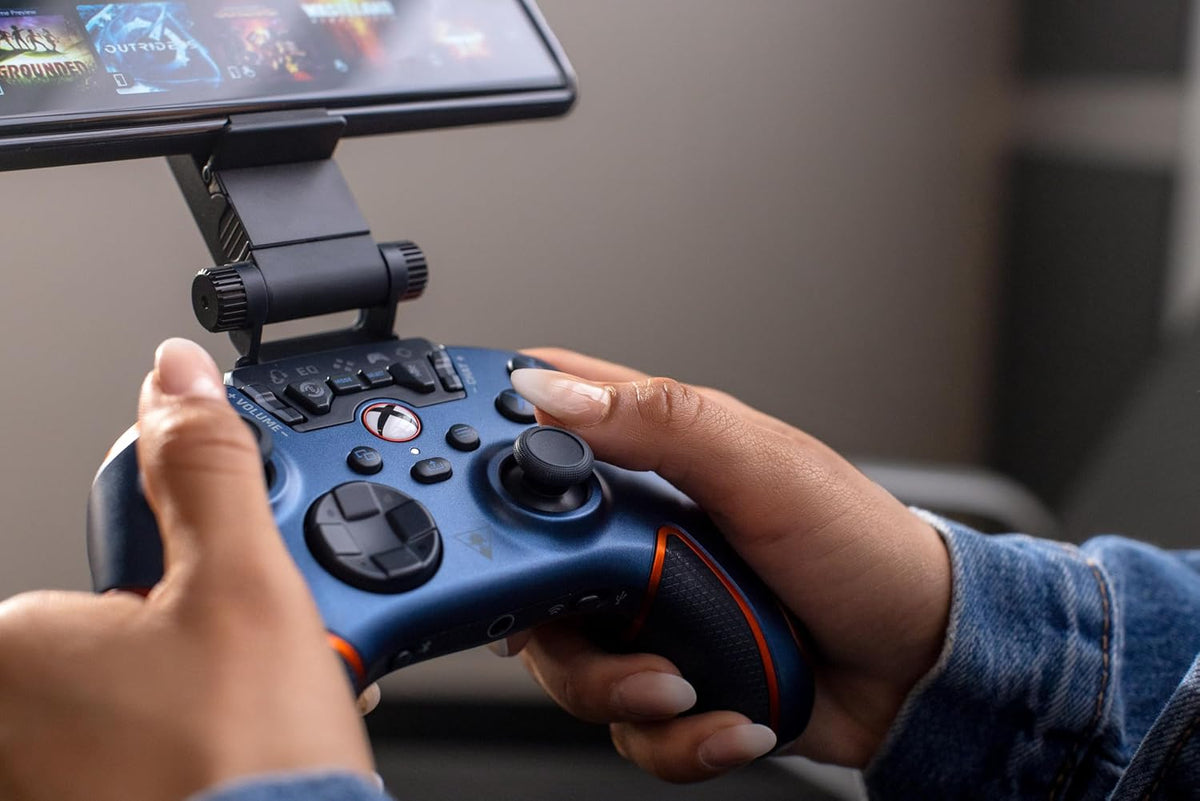 Turtle Beach Recon Cloud Wired Game Controller with Bluetooth for Xbox Series X|S. Xbox One. Windows. Android Mobile Devices – Remappable Buttons. Audio Enhancements. Superhuman Hearing
