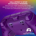 Turtle Beach Afterglow Wave Wired RGB Gaming Controller for Xbox & PC | Xbox Series X|S. Xbox One. Customizable RGB Lighting. 2 Mappable Buttons. Hall-Effect Hair Triggers. Audio Controls