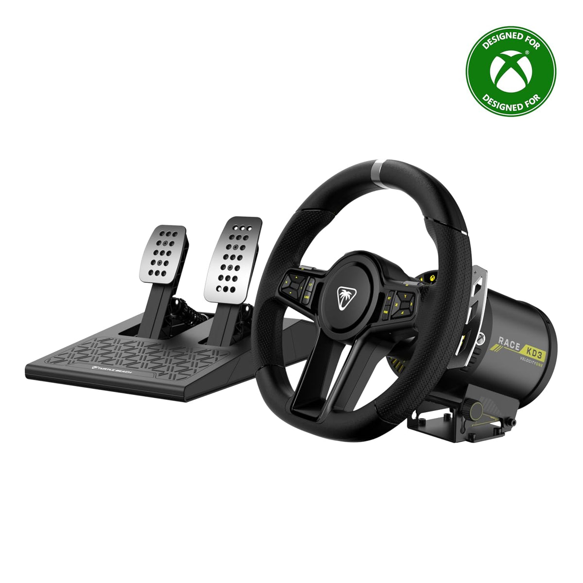 Turtle Beach VelocityOne Multi-Shift Sim Racing Shifter. Handbrake Xbox. PC | Xbox Series X|S. Xbox One. Windows PC. 7-Gear + R H-Gate & Sequential Shifter. Handbrake. Hall-Effect Magnetic Sensors