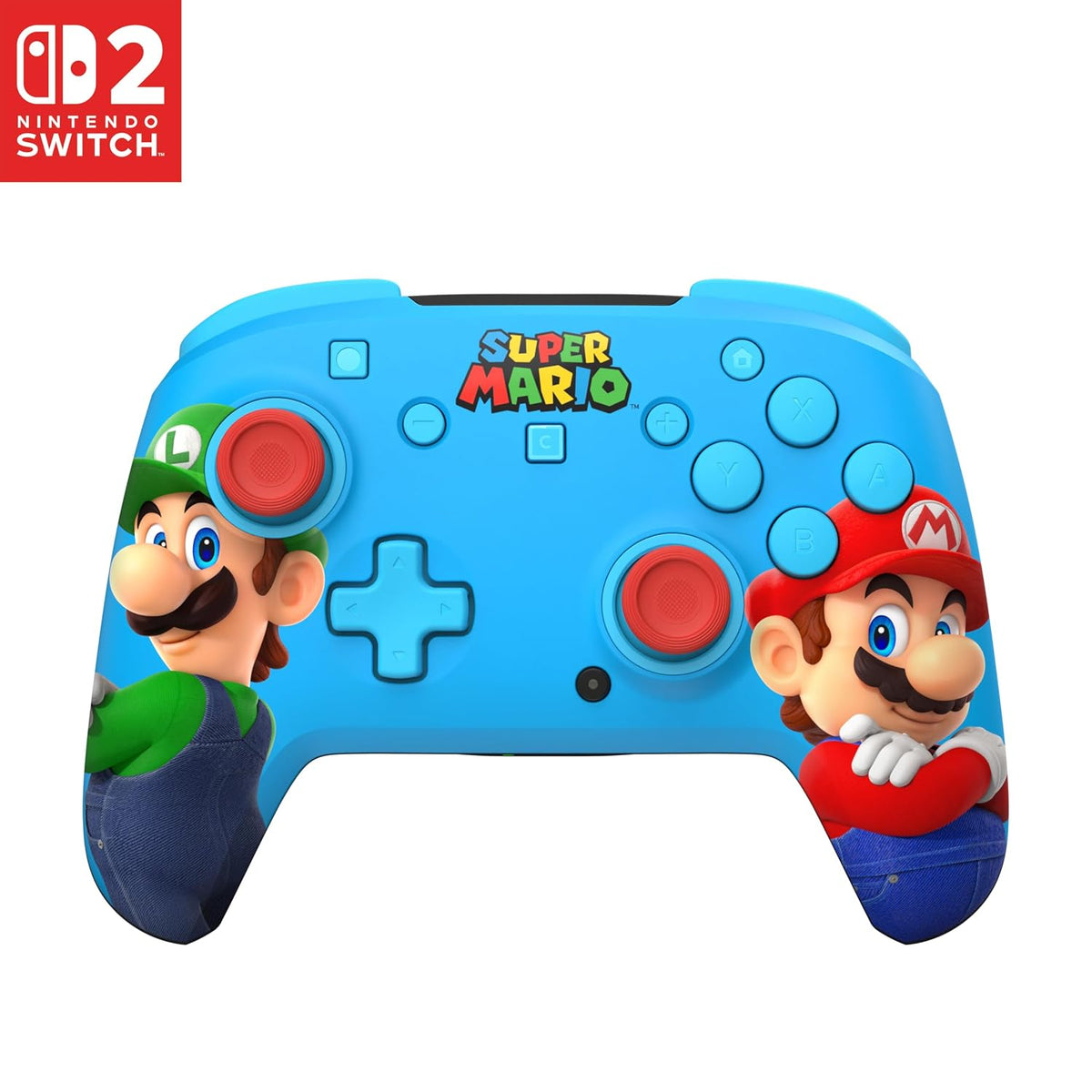 Turtle Beach Rematch Wireless Controller Super Mario Jump Nintendo Switch 2 | Nintendo Switch OLED. TMR Thumbsticks. Rechargeable 40-Hr Battery. 2 Mappable Back Buttons. Motion Controls