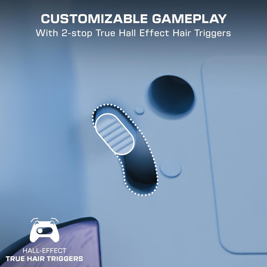 Turtle Beach Rematch Advanced Wired Gaming Controller for Xbox & PC | Xbox Series X|S. Xbox One. PC. 2 Remappable Buttons. Hall-Effect Triggers. Audio Controls. Glows-in-the-Dark