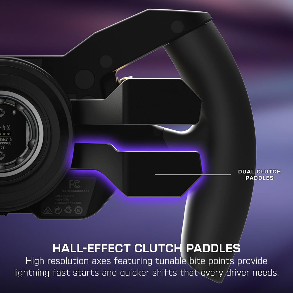 Turtle Beach VelocityOne F-RX Formula Racing Wheel for Xbox & PC | For VelocityOne Race & VelocityOne KD3 Wheelbases. Hall-Effect Clutch Paddles. Magnetic Paddle Shifters. Rotary Dials