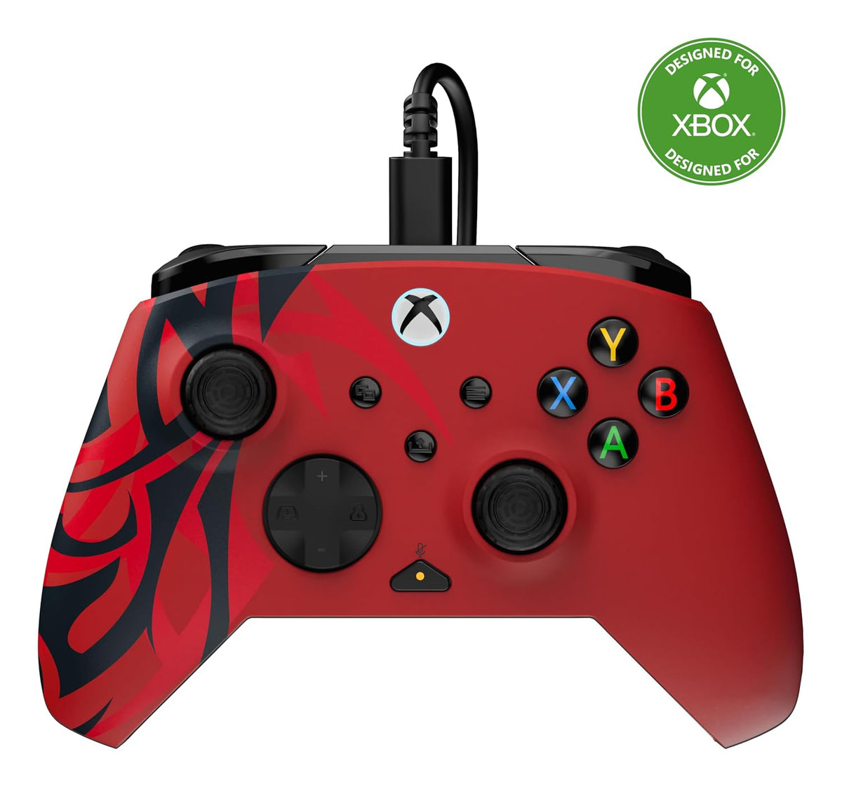 Turtle Beach Rematch Advanced Wired Gaming Controller for Xbox & PC | Xbox Series X|S. Xbox One. PC. 2 Remappable Buttons. Hall-Effect Triggers. Audio Controls. Glows-in-the-Dark
