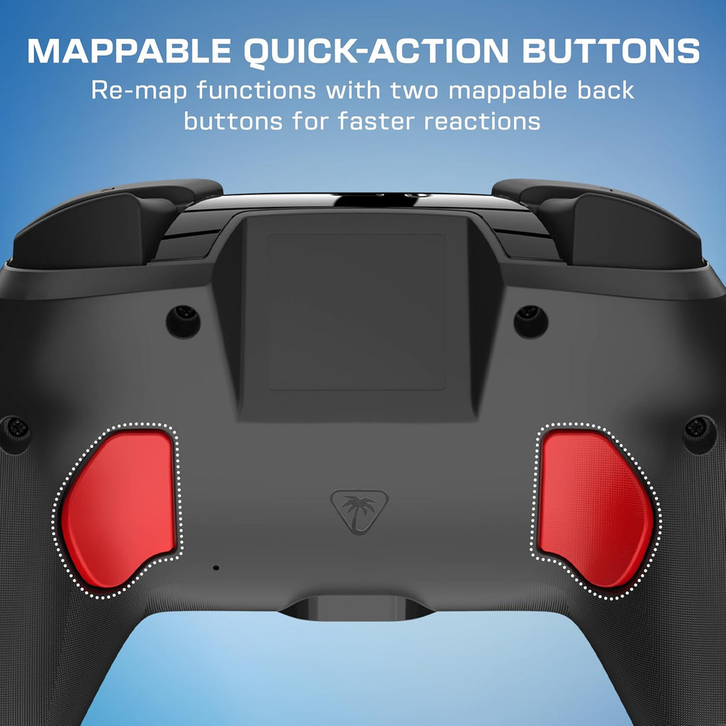 Turtle Beach Rematch Wireless Controller Super Mario Jump Nintendo Switch 2 | Nintendo Switch OLED. TMR Thumbsticks. Rechargeable 40-Hr Battery. 2 Mappable Back Buttons. Motion Controls
