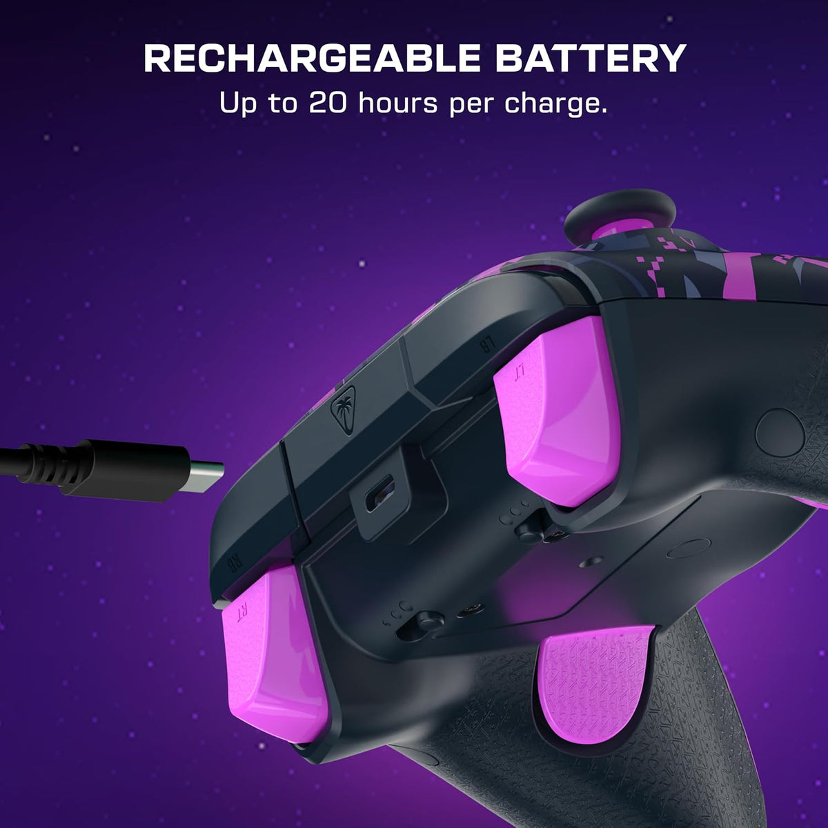 Turtle Beach Rematch Minecraft Wireless RGB Gaming Controller - Licensed for XBOX Series X|S. XBOX One. PC. Android Bluetooth Devices - Rumble Motors. Impulse Triggers. Back Buttons. TMR Thumbsticks