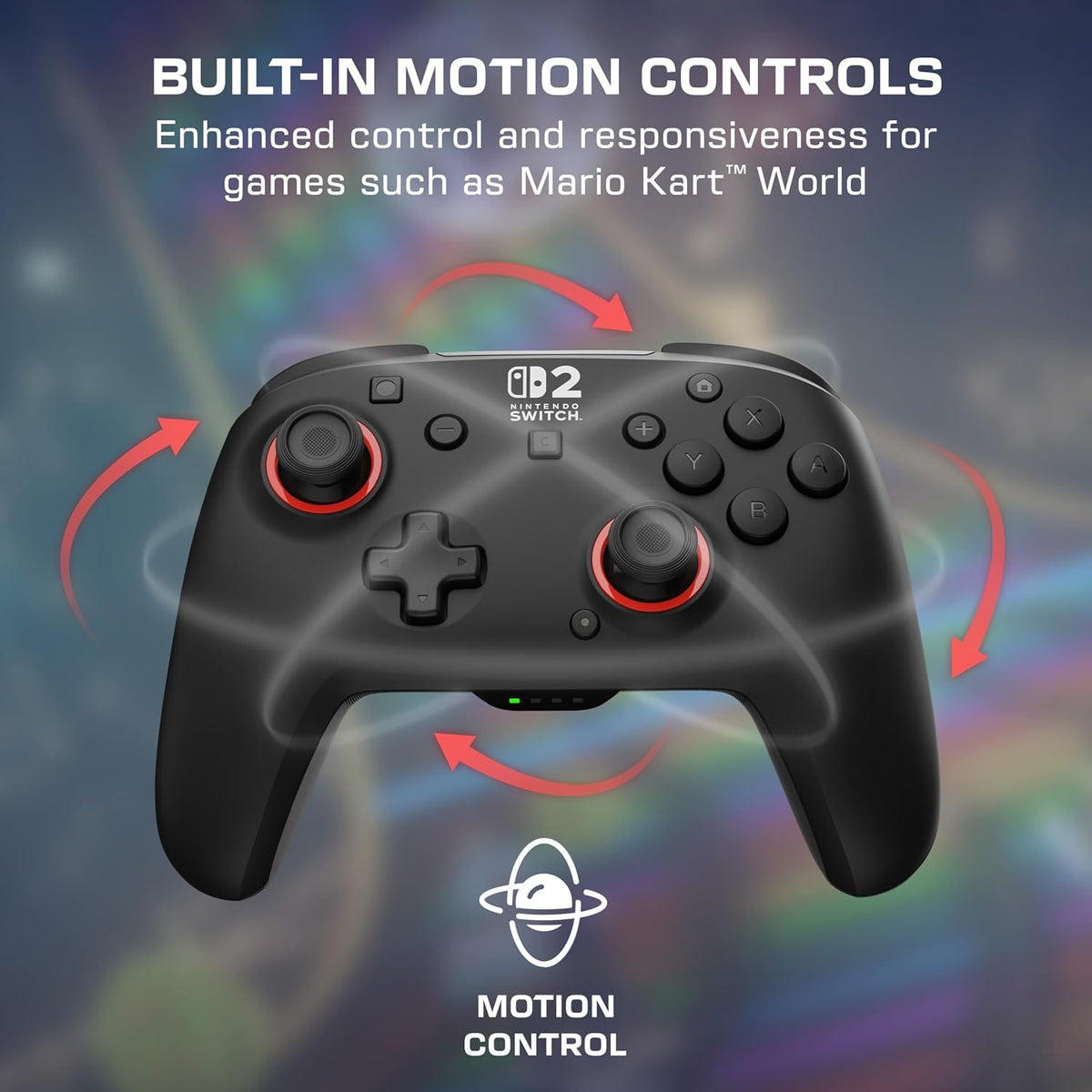 Turtle Beach Rematch Wireless Gaming Controller Nintendo Switch 2. Lite | Nintendo Switch OLED. TMR Thumbsticks. Rechargeable 40-Hr Battery. 2 Mappable Back Buttons. Motion Controls