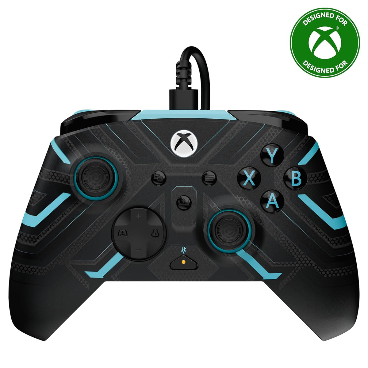 Turtle Beach Rematch Advanced Wired Gaming Controller for Xbox & PC | Xbox Series X|S. Xbox One. PC. 2 Remappable Buttons. Hall-Effect Triggers. Audio Controls. Glows-in-the-Dark