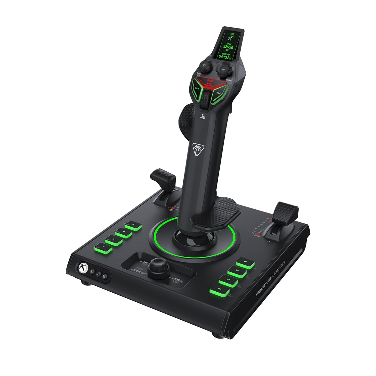 Turtle Beach VelocityOne Universal Sim Mount - Heavy-Duty Flight & Racing Simulator Mount with Steel Desk Clamp. Adjustable Positions. Sim Rig Compatible. Includes Mousepad
