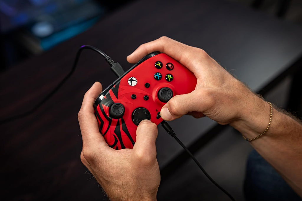 Turtle Beach Rematch Advanced Wired Gaming Controller for Xbox & PC | Xbox Series X|S. Xbox One. PC. 2 Remappable Buttons. Hall-Effect Triggers. Audio Controls. Mic Mute. Ergonomic