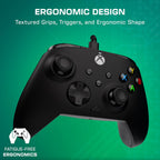 Turtle Beach Rematch Core Wired Gaming Controller. Xbox Series X|S. PC | Xbox One. Hall-Effect Thumbsticks. Audio Controls. Rumble Motors & Impulse Triggers. Ergonomic.