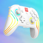 Turtle Beach Afterglow Wave Wireless RGB Game Controller Nintendo Switch 2 | Switch Lite. OLED. TMR Thumbsticks. Rechargeable 20-Hr Battery. 2 Mappable Back Buttons. Motion Controls. C-Button