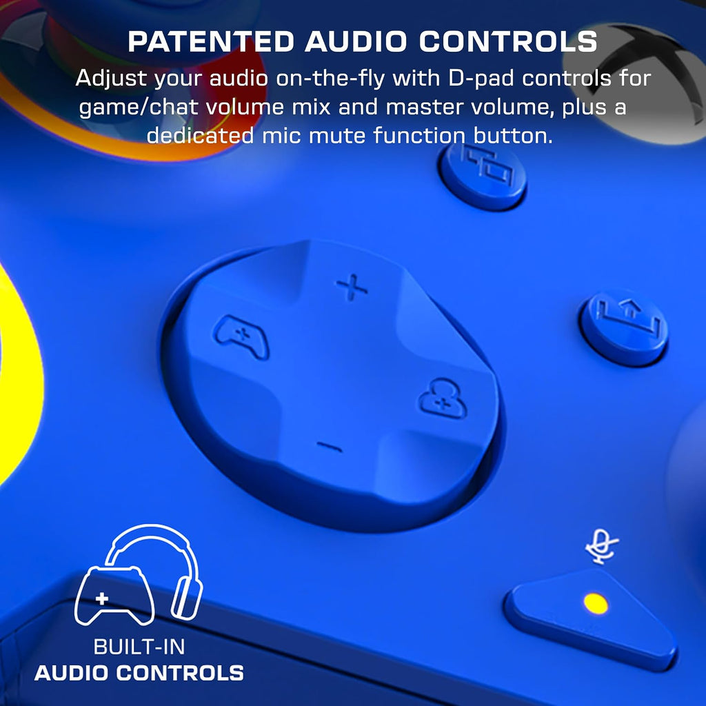 Turtle Beach Afterglow Wave Wired RGB Gaming Controller for Xbox & PC | Xbox Series X|S. Xbox One. Customizable RGB Lighting. 2 Mappable Buttons. Hall-Effect Hair Triggers. Audio Controls
