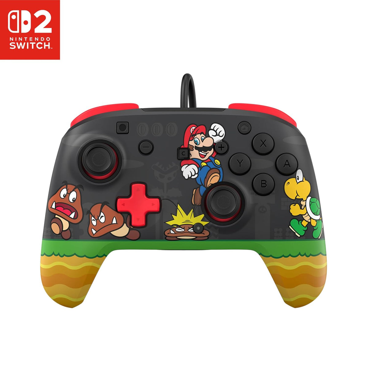 Turtle Beach Rematch Wired Controller The Legend of Zelda Nintendo Switch 2 | Nintendo Switch 2. Lite. OLED. Hall-Effect Thumbsticks. 2 Mappable Buttons. Glows-in-the-Dark. C-Button. The Legend of Zelda