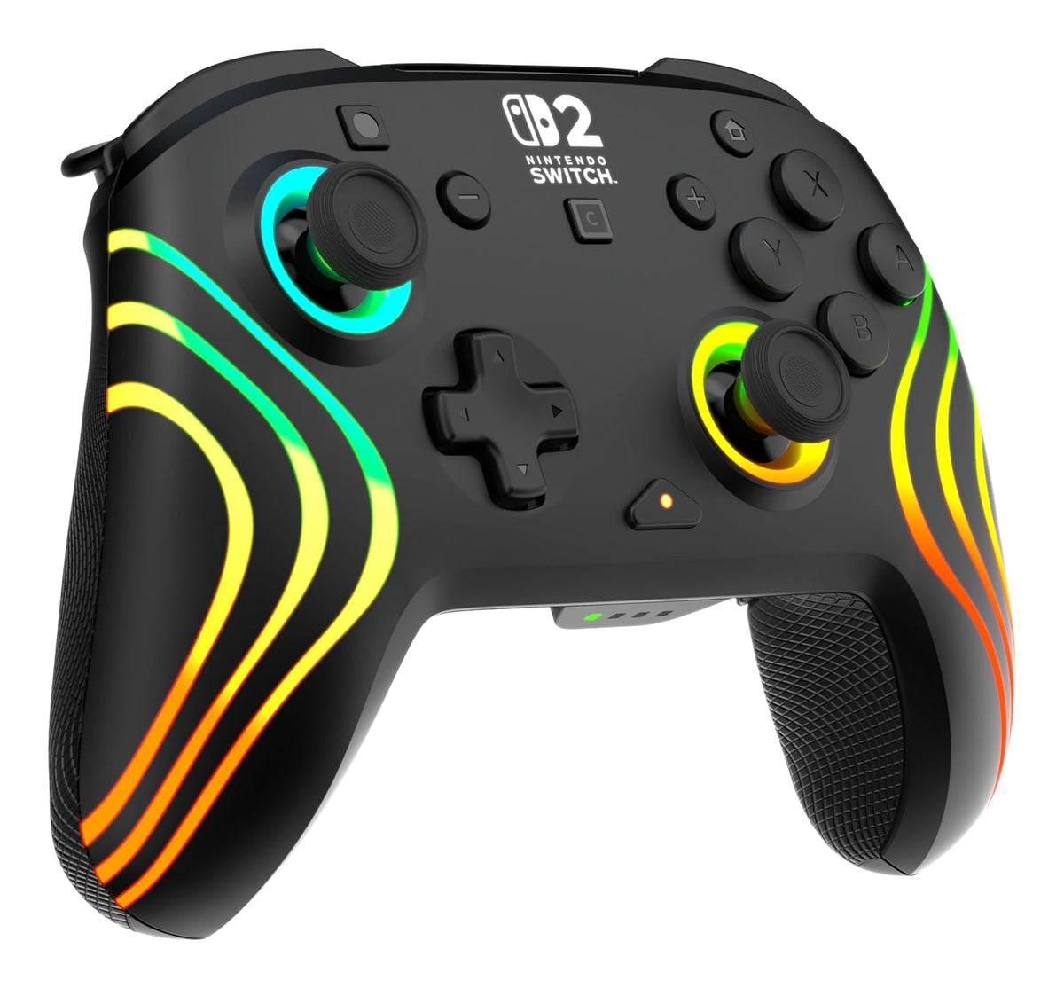 Turtle Beach Afterglow Wave Wireless RGB Game Controller Nintendo Switch 2 | Switch Lite. OLED. TMR Thumbsticks. Rechargeable 20-Hr Battery. 2 Mappable Back Buttons. Motion Controls. C-Button