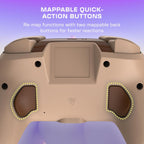 Turtle Beach Rematch Wireless Controller Animal Crossing Nintendo Switch 2 | Nintendo Switch OLED. TMR Thumbsticks. Rechargeable 40-Hr Battery. 2 Mappable Back Buttons. Motion Controls. Timmy Tommy