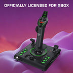 Turtle Beach VelocityOne Flightstick II for Xbox Series X|S. Xbox One & Windows PC - 16-bit Hall-Effect Precision. 8 Axes. 38 Programmable Inputs. RGB Lighting. Flight Display. HOTAS Expandable with Dual Throttle