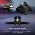 Turtle Beach VelocityOne F-RX Formula Racing Wheel for Xbox & PC | For VelocityOne Race & VelocityOne KD3 Wheelbases. Hall-Effect Clutch Paddles. Magnetic Paddle Shifters. Rotary Dials