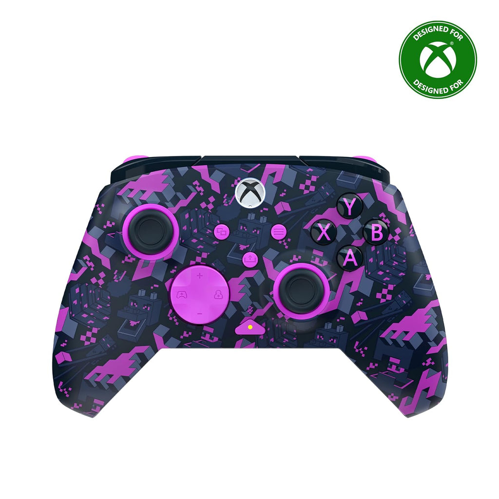 Turtle Beach Rematch Minecraft Wireless RGB Gaming Controller - Licensed for XBOX Series X|S. XBOX One. PC. Android Bluetooth Devices - Rumble Motors. Impulse Triggers. Back Buttons. TMR Thumbsticks