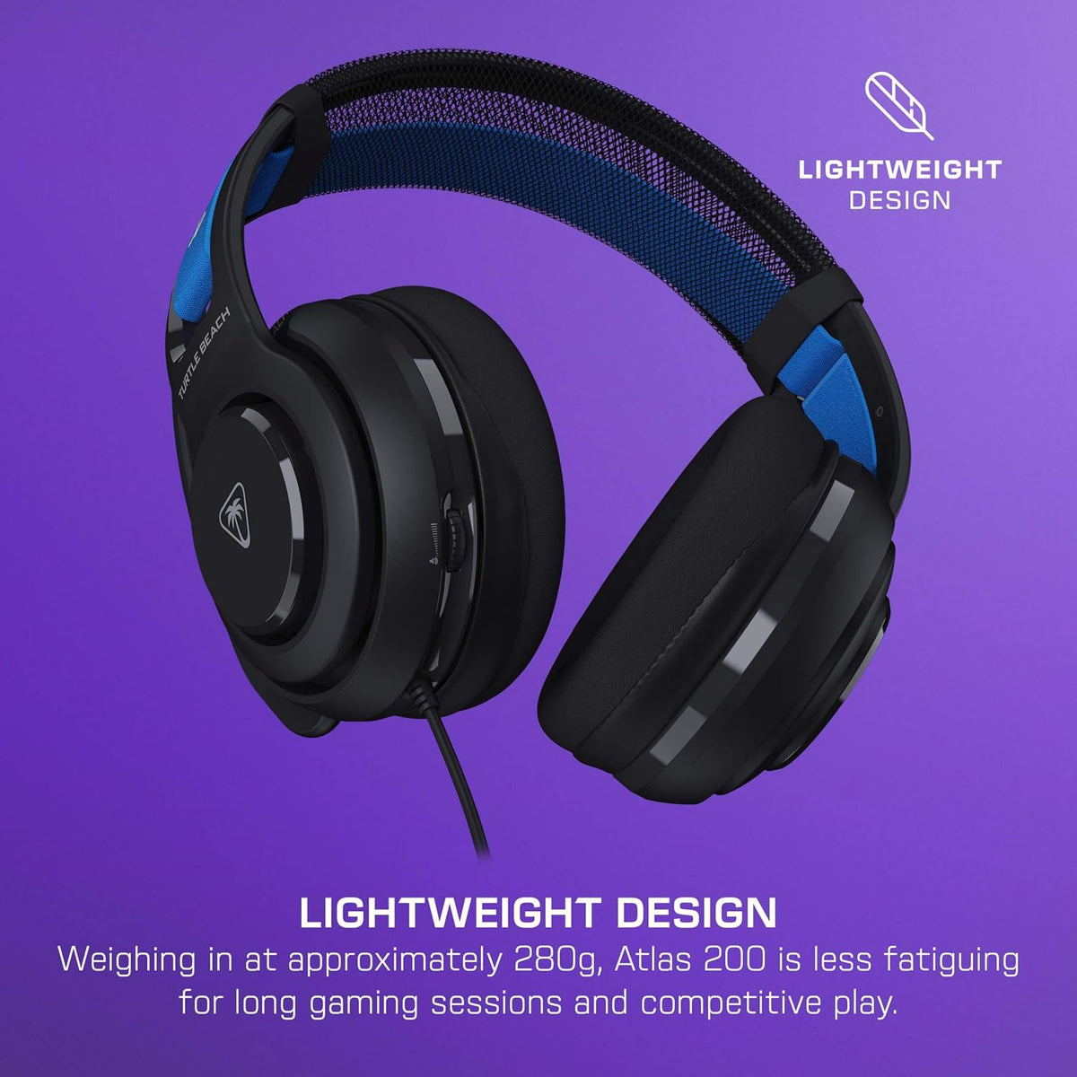 Bundle of Turtle Beach Atlas 200 Wired Gaming Headset Officially Licensed for PS5 & PS4 - Black + Victrix Pro BFG Reloaded Wireless Gaming Controller Officially Licensed for PS5. PS4. PC