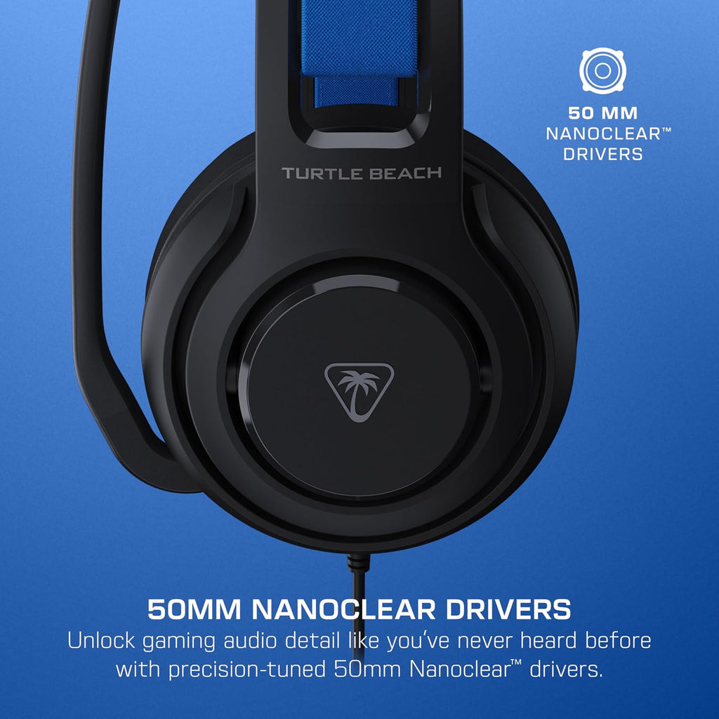 Bundle of Turtle Beach Atlas 200 Wired Gaming Headset Officially Licensed for PS5 & PS4 - Black + Victrix Pro BFG Reloaded Wireless Gaming Controller Officially Licensed for PS5. PS4. PC