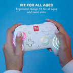 Turtle Beach Afterglow Wave Wireless RGB Game Controller Nintendo Switch 2 | Switch Lite. OLED. TMR Thumbsticks. Rechargeable 20-Hr Battery. 2 Mappable Back Buttons. Motion Controls. C-Button
