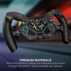 Turtle Beach VelocityOne F-RX Formula Racing Wheel for Xbox & PC | For VelocityOne Race & VelocityOne KD3 Wheelbases. Hall-Effect Clutch Paddles. Magnetic Paddle Shifters. Rotary Dials