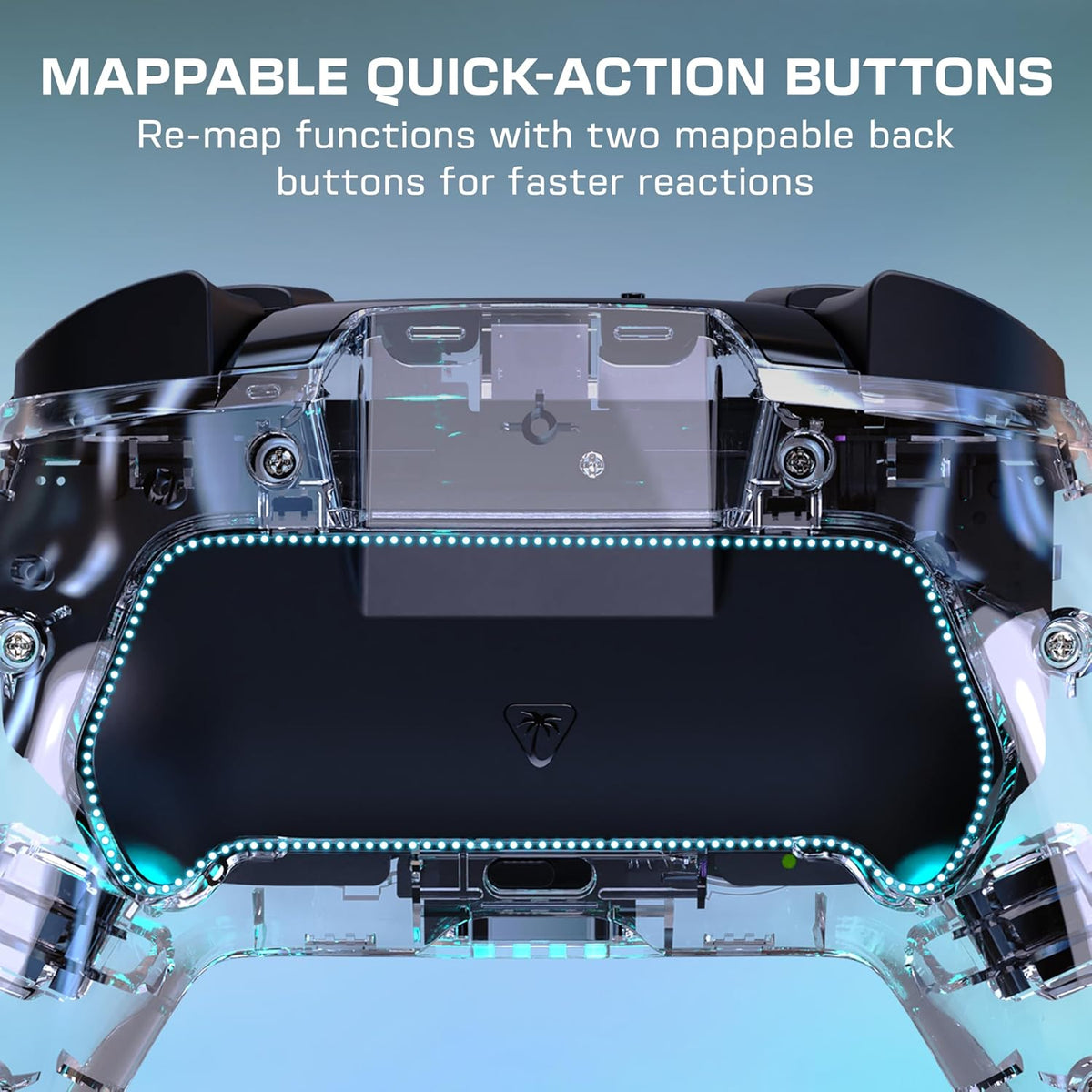 Turtle Beach Afterglow Wireless RGB Gaming Controller. Nintendo Switch 2 | Nintendo Switch Lite. OLED. TMR Thumbsticks. Rechargeable 40-Hr Battery. 2 Mappable Back Buttons. LED Lighting. Translucent