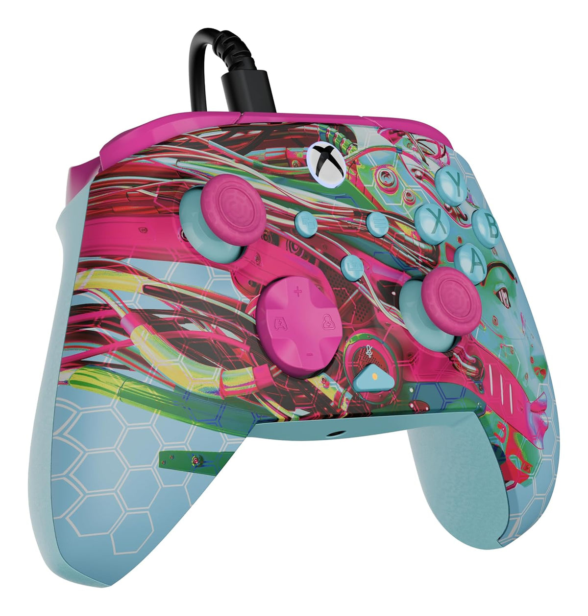 Turtle Beach Rematch Advanced Wired Gaming Controller for Xbox & PC | Xbox Series X|S. Xbox One. PC. 2 Remappable Buttons. Hall-Effect Triggers. Audio Controls. Image Shift Design