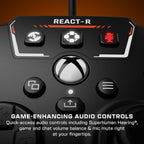 Turtle Beach REACT-R Controller Wired Game Controller – Xbox Series X. Xbox Series S. Xbox One & Windows – Audio Controls. Mappable Buttons. Textured Grips