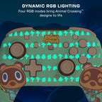 Turtle Beach Rematch Wireless Controller Animal Crossing Nintendo Switch 2 | Nintendo Switch OLED. TMR Thumbsticks. Rechargeable 40-Hr Battery. 2 Mappable Back Buttons. Motion Controls. Timmy Tommy