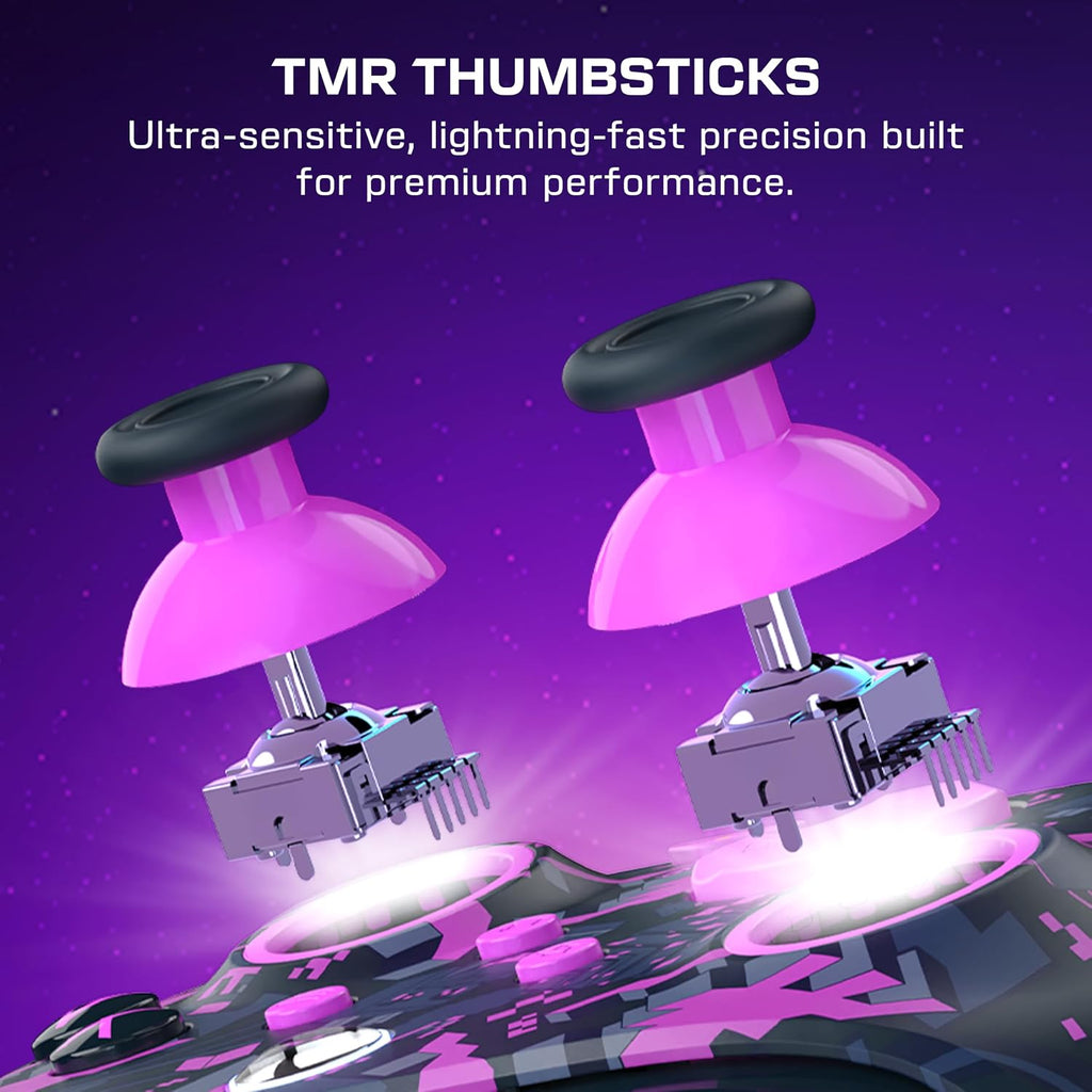Turtle Beach Rematch Minecraft Wireless RGB Gaming Controller - Licensed for XBOX Series X|S. XBOX One. PC. Android Bluetooth Devices - Rumble Motors. Impulse Triggers. Back Buttons. TMR Thumbsticks
