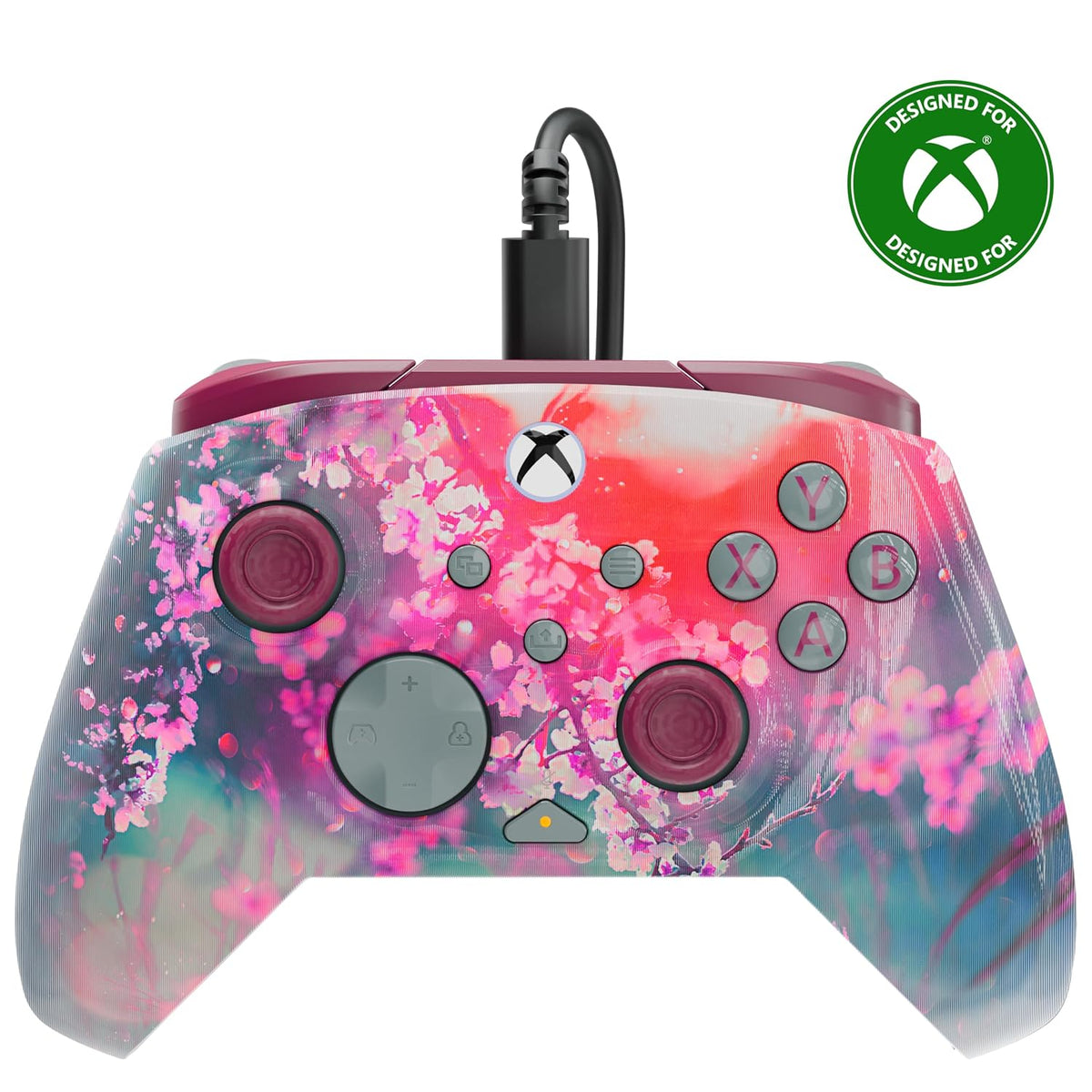 Turtle Beach Rematch Advanced Wired Gaming Controller for Xbox & PC | Xbox Series X|S. Xbox One. PC. 2 Remappable Buttons. Hall-Effect Triggers. Audio Controls. Glows-in-the-Dark