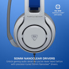 Bundle of Turtle Beach Atlas 200 Wired Gaming Headset Officially Licensed for PS5 & PS4 - White + Victrix Pro BFG Reloaded Wireless Gaming Controller Officially Licensed for PS5. PS4. PC