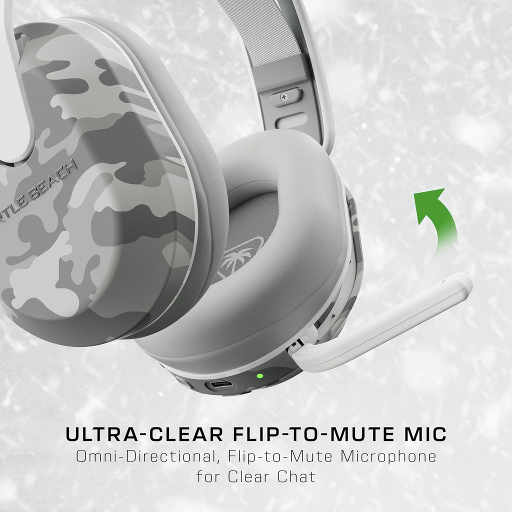 Turtle Beach Stealth 500 Wireless Multiplatform Gaming Headset for Xbox. PC | Xbox Series X|S. Xbox One. Bluetooth. 40mm Drivers. Rechargeable 40-Hr Battery. Flip-to-Mute Mic. Memory Foam