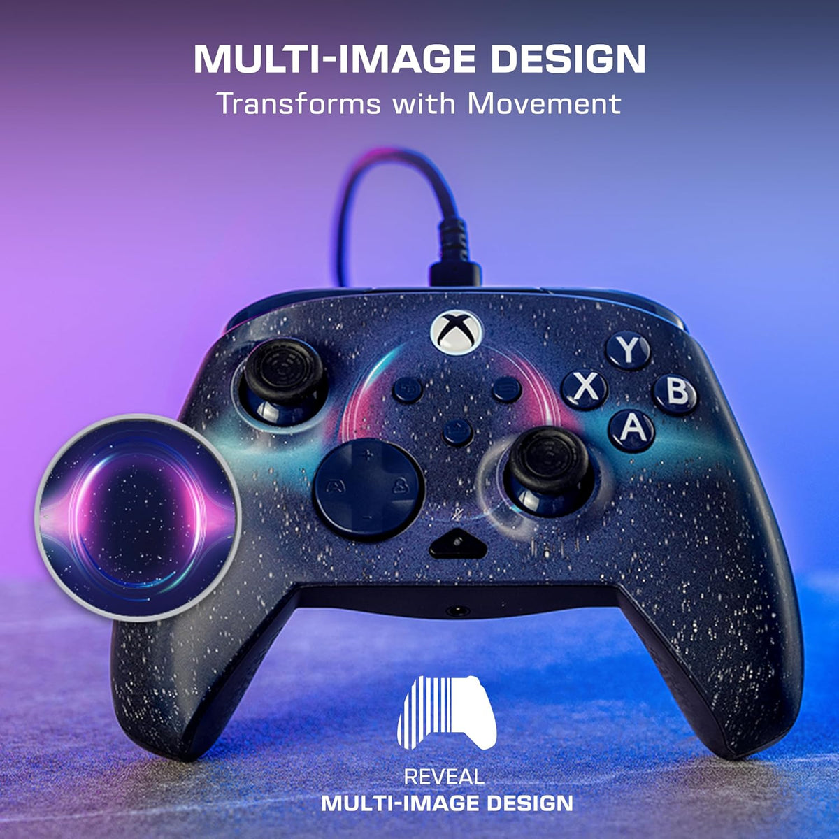 Turtle Beach Rematch Advanced Wired Gaming Controller for Xbox & PC | Xbox Series X|S. Xbox One. PC. 2 Remappable Buttons. Hall-Effect Triggers. Audio Controls. Image Shifting Design