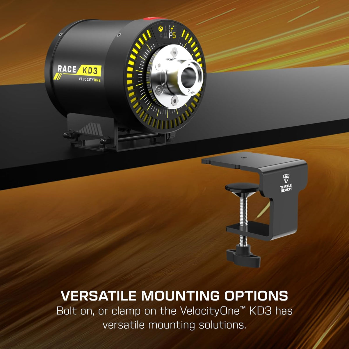 Turtle Beach VelocityOne Race KD3 Direct Drive Force Feedback Racing Wheel & Pedals for Xbox Series X|S. Xbox One & Windows 10/11 PC. USB C Connectivity
