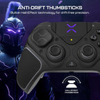 Turtle Beach Victrix Pro BFG Reloaded Wireless Gaming Controller for PS5 | PS5. PS4. PlayStation. PC. Modular. Fightpad Module. Hall-Effect Sticks. Triggers. 4 Remappable Buttons. Esports. Black