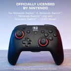Turtle Beach Rematch Wireless Gaming Controller Nintendo Switch 2. Lite | Nintendo Switch OLED. TMR Thumbsticks. Rechargeable 40-Hr Battery. 2 Mappable Back Buttons. Motion Controls