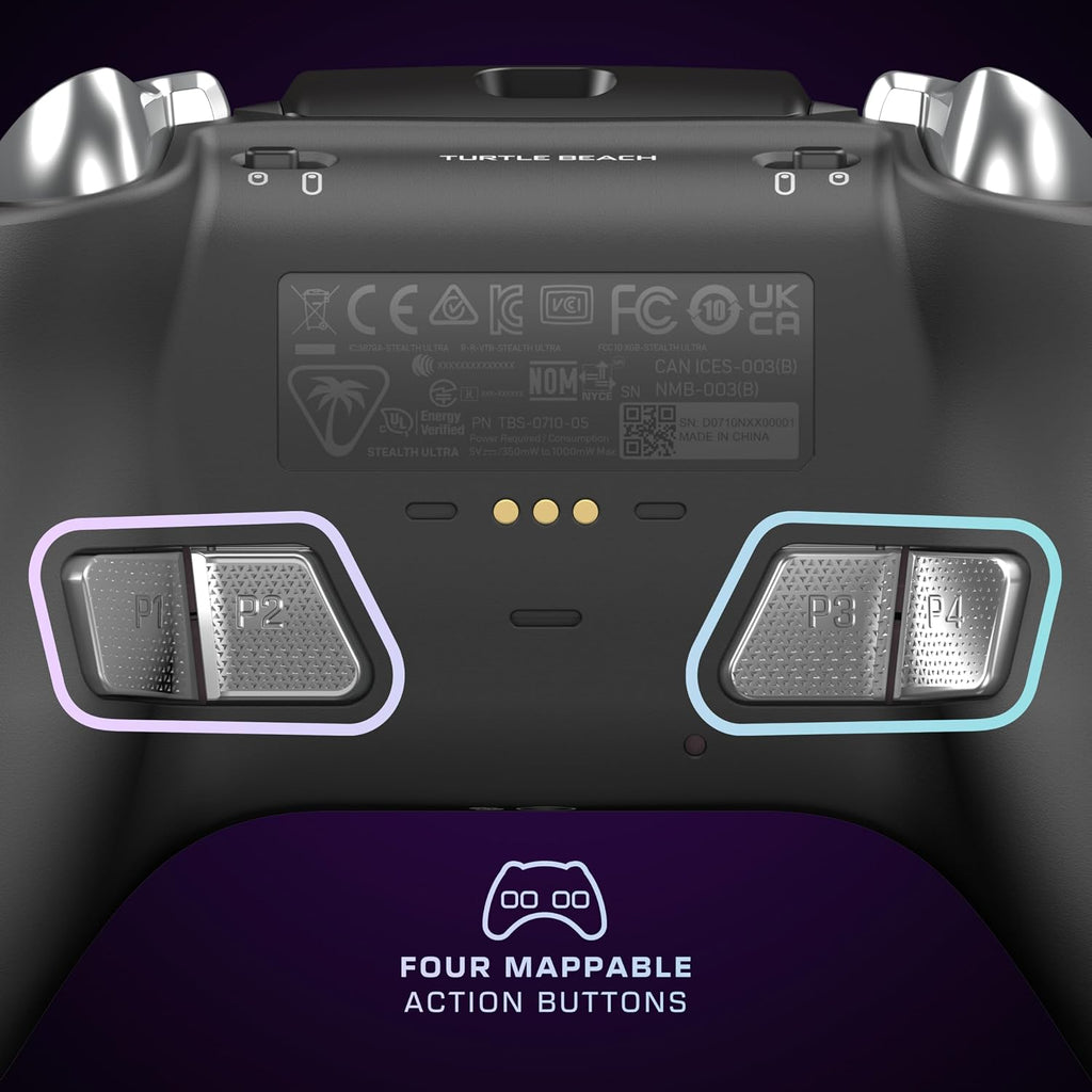 Turtle Beach Stealth Ultra Wireless RGB Gaming Controller. Xbox Series X|S | Also works with PC. Xbox One. Android. Bluetooth. Customizable Display Screen. Rapid Charging Dock. 30-Hr Battery