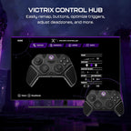 Turtle Beach Victrix Pro BFG Reloaded Wireless Gaming Controller for Xbox | Xbox Series X|S. Xbox One. PC. Modular. Fightpad Module. Hall-Effect Sticks. Triggers. 4 Remappable Buttons. Esports