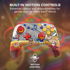 Turtle Beach Rematch Wireless Controller Koopa Troop Nintendo Switch 2 | Nintendo Switch OLED. TMR Thumbsticks. Rechargeable 40-Hr Battery. 2 Mappable Back Buttons. Motion Controls