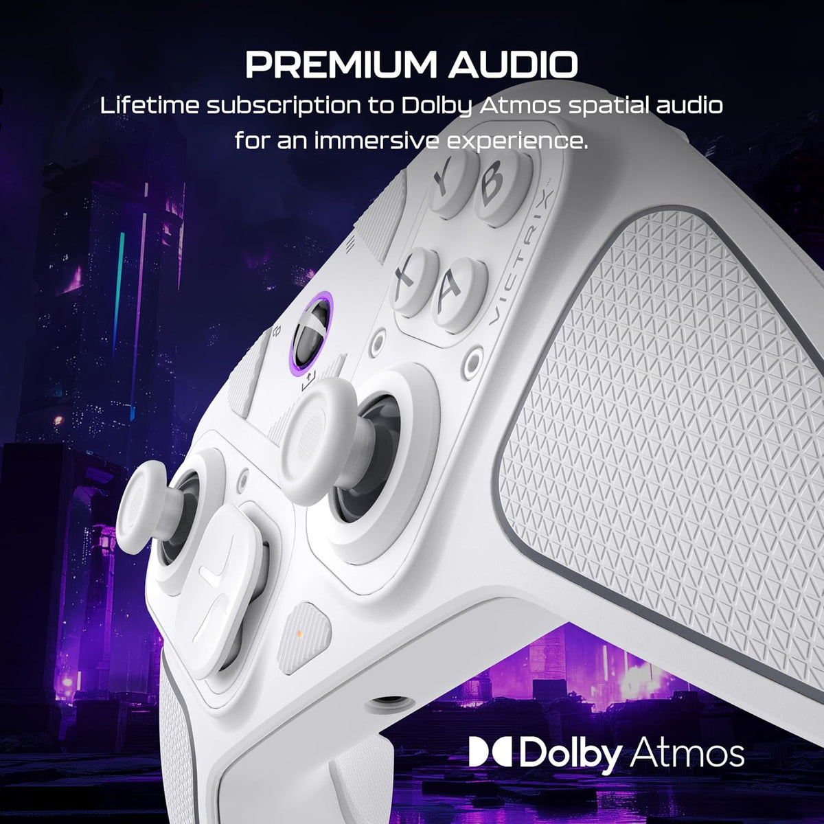 Turtle Beach Victrix Pro BFG Reloaded Wireless Gaming Controller for Xbox | Xbox Series X|S. Xbox One. PC. Modular. Fightpad Module. Hall-Effect Sticks. Triggers. 4 Remappable Buttons. Esports
