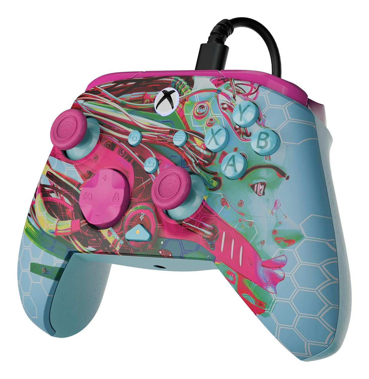Turtle Beach Rematch Advanced Wired Gaming Controller for Xbox & PC | Xbox Series X|S. Xbox One. PC. 2 Remappable Buttons. Hall-Effect Triggers. Audio Controls. Image Shift Design