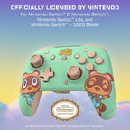 Turtle Beach Rematch Wireless Controller Animal Crossing Nintendo Switch 2 | Nintendo Switch OLED. TMR Thumbsticks. Rechargeable 40-Hr Battery. 2 Mappable Back Buttons. Motion Controls. Timmy Tommy