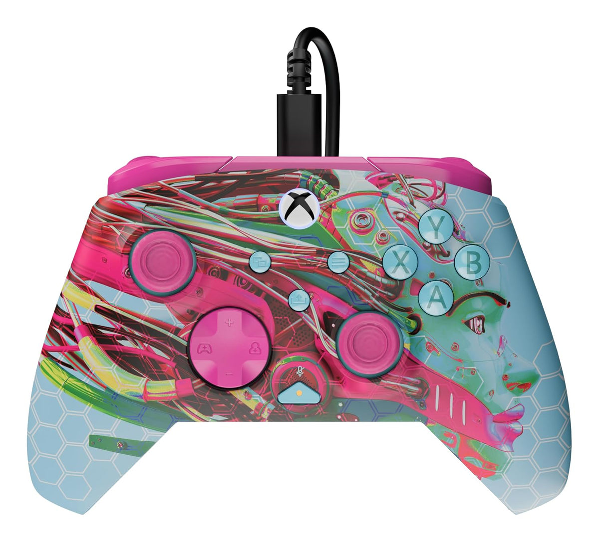 Turtle Beach Rematch Advanced Wired Gaming Controller for Xbox & PC | Xbox Series X|S. Xbox One. PC. 2 Remappable Buttons. Hall-Effect Triggers. Audio Controls. Image Shift Design