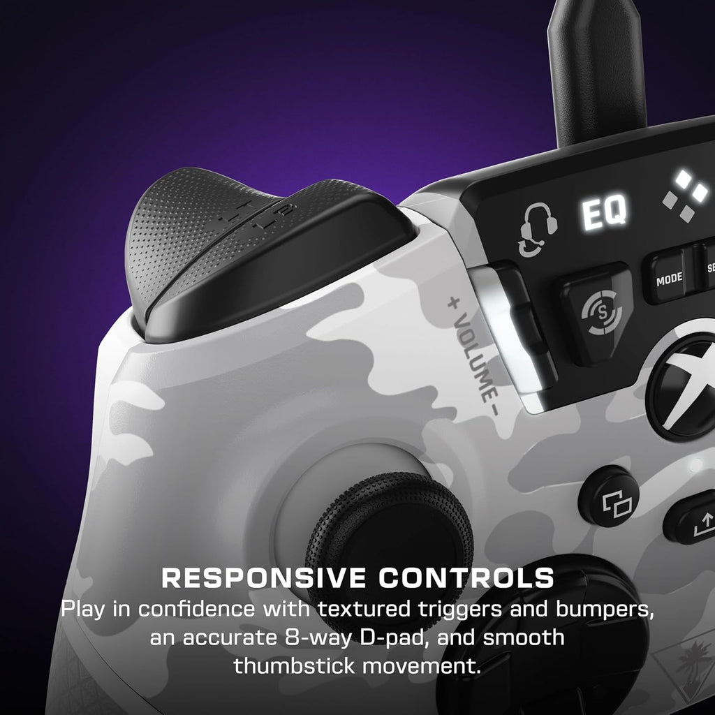 Turtle Beach Recon Controller Wired Game Controller Officially Licensed for Xbox Series X. Xbox Series S. Xbox One & Windows - Audio Enhancements. Remappable Buttons. Superhuman Hearing