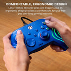 Turtle Beach Afterglow Wave Wired RGB Gaming Controller for Xbox & PC | Xbox Series X|S. Xbox One. Customizable RGB Lighting. 2 Mappable Buttons. Hall-Effect Hair Triggers. Audio Controls