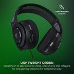 Turtle Beach Atlas 200 Wired Multiplatform Gaming Headset for Xbox. PS5. PC | Xbox Series X|S. Xbox One. PlayStation. 50mm Drivers. Flip-to-Mute Mic. Memory Foam. Floating Headband. Lightweight